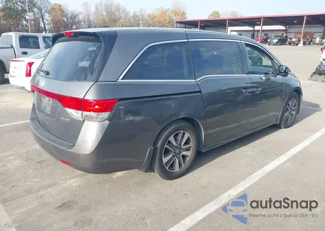 2014 Honda Odyssey Touring/Touring Elite из США, поврежденный, VIN 5FNRL5H96EB074255